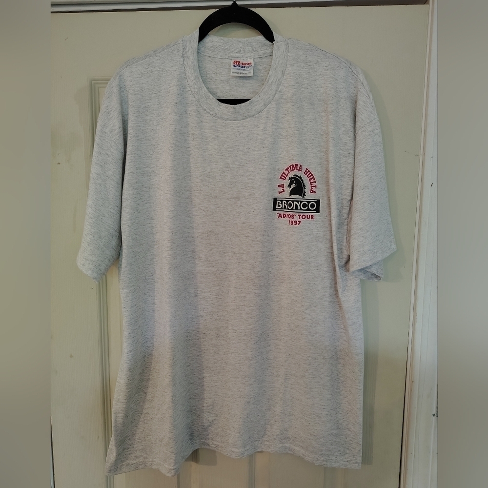 Vintage 1997 Bronco "Adios Tour" Concert T-Shit